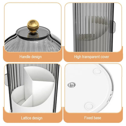 ✨ 360° Rotating Makeup Brush Holder ✨