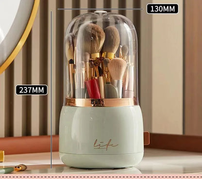 ✨ 360° Rotating Makeup Brush Holder ✨