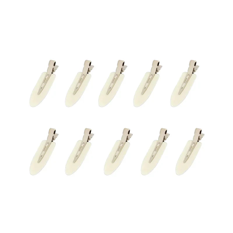 ✨ 10pcs No Crease Hair Clips – Style Without the Bend! ✨