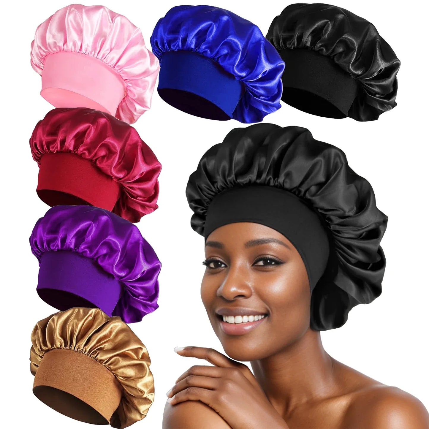 ✨ Satin Hair Bonnet – Beauty Sleep for Your Hair! ✨